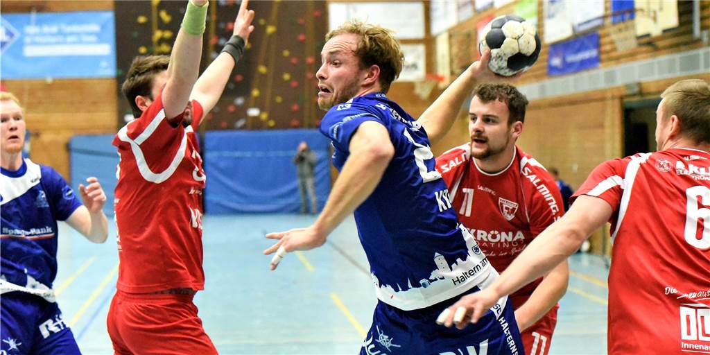 Befreiender Sieg trotz Startproblemen: HSC Haltern-Sythen schlägt Ferndorf II Jan-Bernd Kruth und der HSC Haltern-Sythen feierten gegen den TuS Ferndorf II den zweiten Sieg der Saison.
