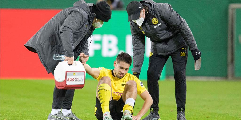 Raphael Guerreiro und seine Muskelverletzungen - ein ewiges BVB-Rätsel Raphael Guerreiro und seine Muskelverletzungen - ein ewiges BVB-Rätsel