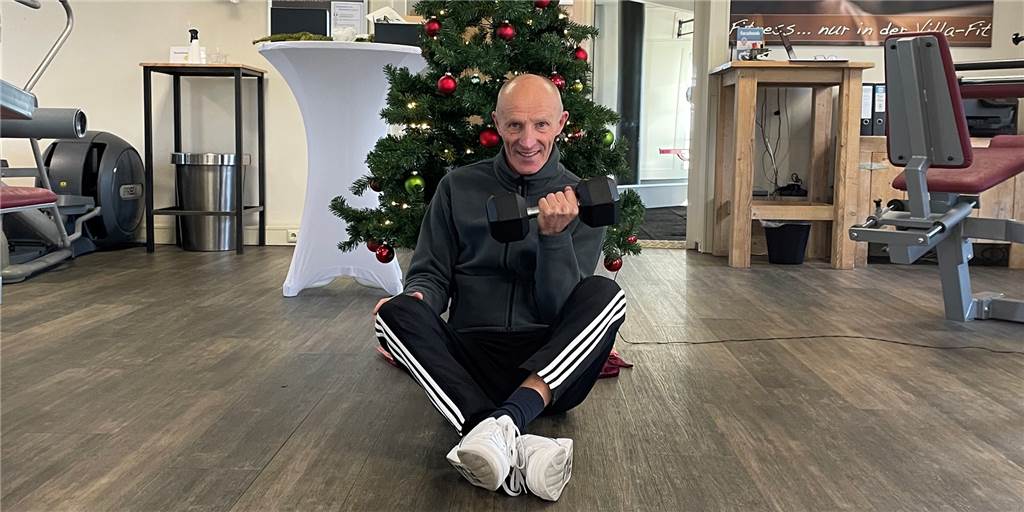Bernd Meyer freut sich auf das Weihnachtsfest und wird sich fit halten.