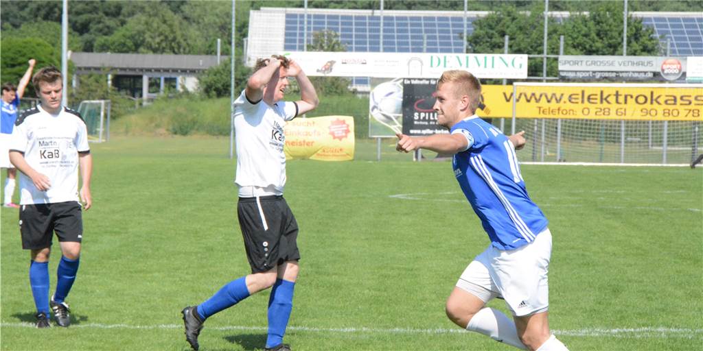 Nico Genieser will weiter 120 Prozent geben - auch gegen den SV Dorsten-Hardt Nico Genieser