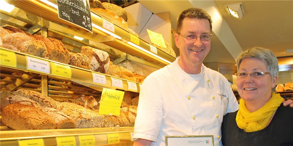 In diesen Stadtlohner Bäckereien gibt es an Silvester frische Brötchen Claus und Martina Zumbusch von der gleichnamigen Bäckerei in Stadtlohn.