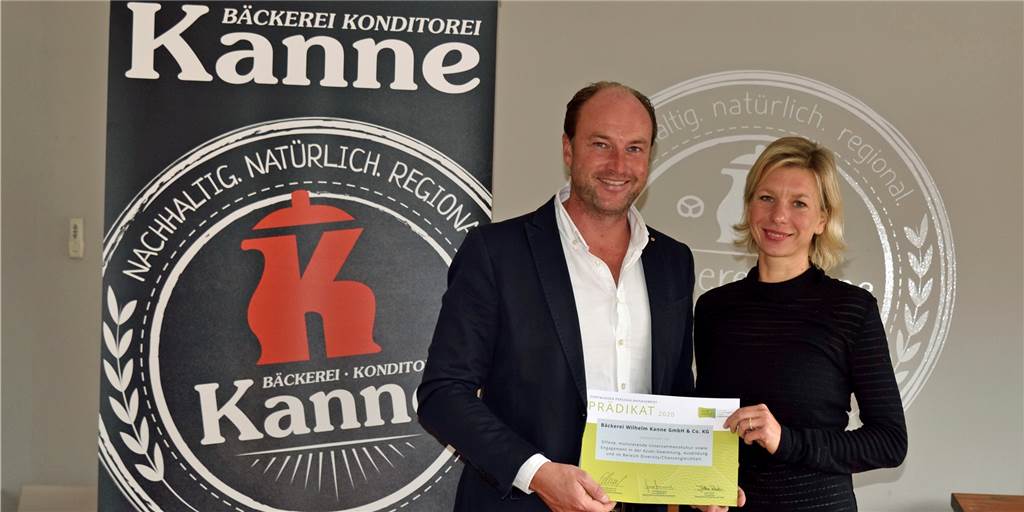 Kanne backt in der Krise große Brötchen - und wird belohnt werden! Wilhelm und Hannah Kanne expandieren mit ihrer Lüner Bäckerei-Kette nach Münster.