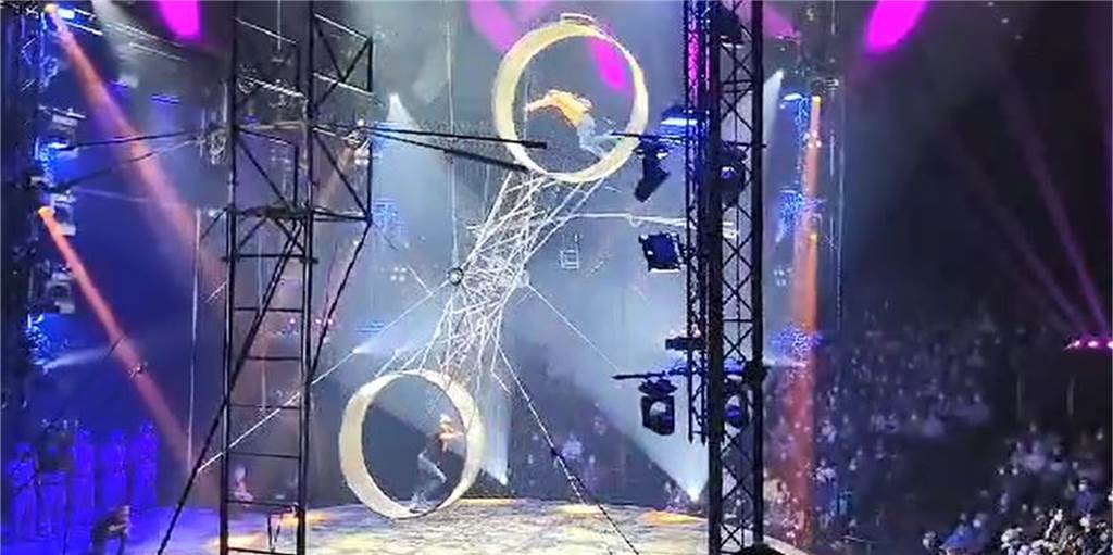 Flic-Flac-Artisten stürzen aus „Todesrad“ - Video zeigt Unfall Das „Todesrad“ gehört zu den spektakulärsten Nummern des Zirkus' Flic Flac.