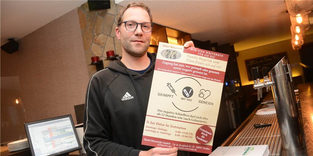 Corona: Hotelier Michael Meyerink ist strenger als die Politik vorschreibt Hotellier und Gastronom Michael Meyerink setzt auf konsequente Corona-Schutzmaßnahmen.