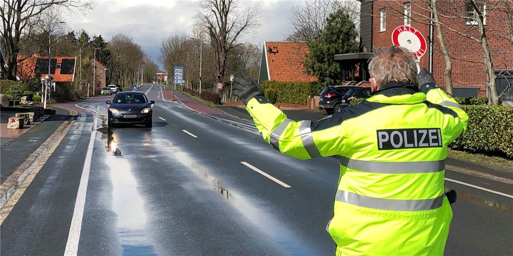 Der Angeklagte ging der Polizei bei einer Grenzkontrolle in die Fänge.