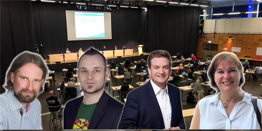 Kommunalpolitiker in Castrop-Rauxel bekommen zehn Prozent mehr Geld Kommunalpolitiker erhalten Aufwandsentschädigungen für ihre ehrenamtliche Arbeit. Fraktionsvorsitzende wie (v.l.) Daniel Molloisch, Andreas Kemna, Michael Breilmann und Annette Korte erhalten deutlich mehr als einfache Ratsleute.