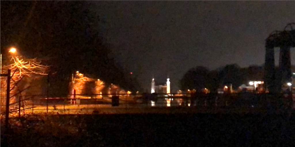 Nur funzeliges Licht am Schiffshebewerk-Turm - Abhilfe ist in Sicht Nur funzeliges Licht am Schiffshebewerk-Turm - Abhilfe ist in Sicht