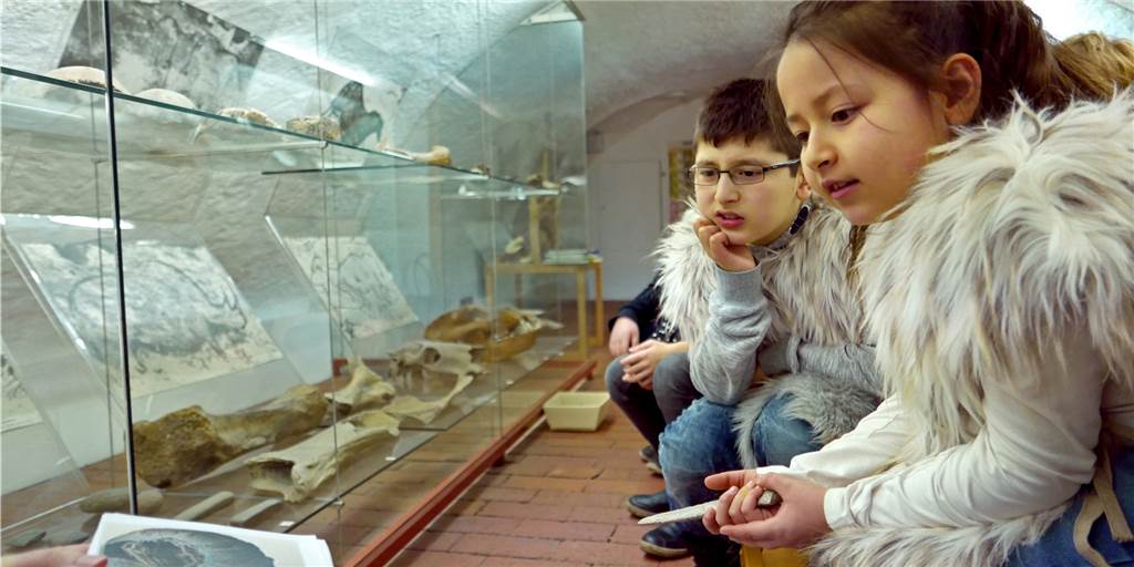 Besucherschwund im Museum Werne, aber ein Angebot läuft sehr gut Kindergeburtstage im Stadtmuseum sind gefragt. Hier zum Thema Steinzeit.