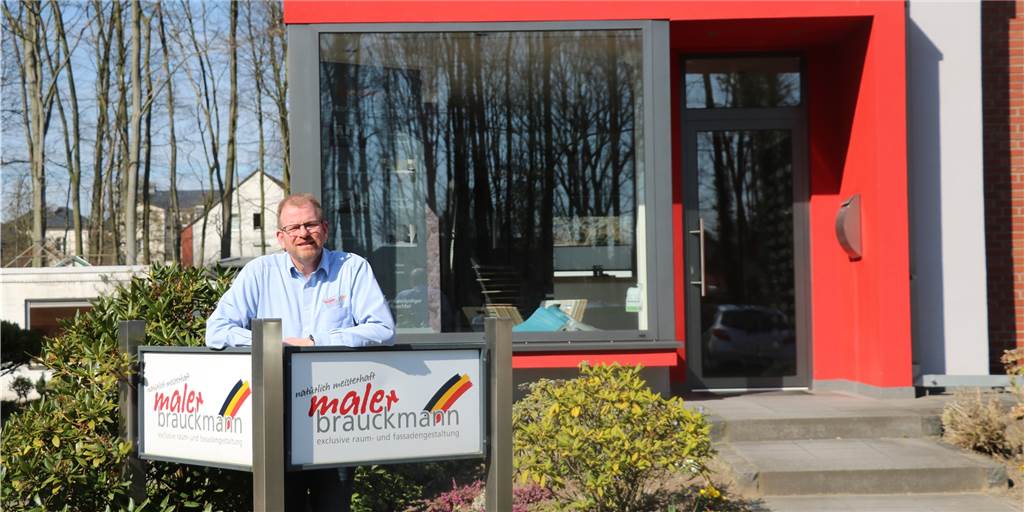 Zuwachs im Industriegebiet: Auch Maler Brauckmann baut neu Da eine neue Ausschreibung für die Flächen im Industriegebiet Im Pinntal stattfand, hat Clemens Brauckmann das Glück, seinen Betrieb vergrößern zu können.