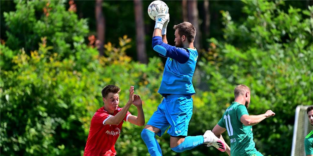 Stephan Koch vorm Derby: Bei diesem ETuS-Spieler „müssen wir nicht zimperlich sein“ Flaesheims Torhüter Stephan Koch spielte früher für den ETuS Haltern.