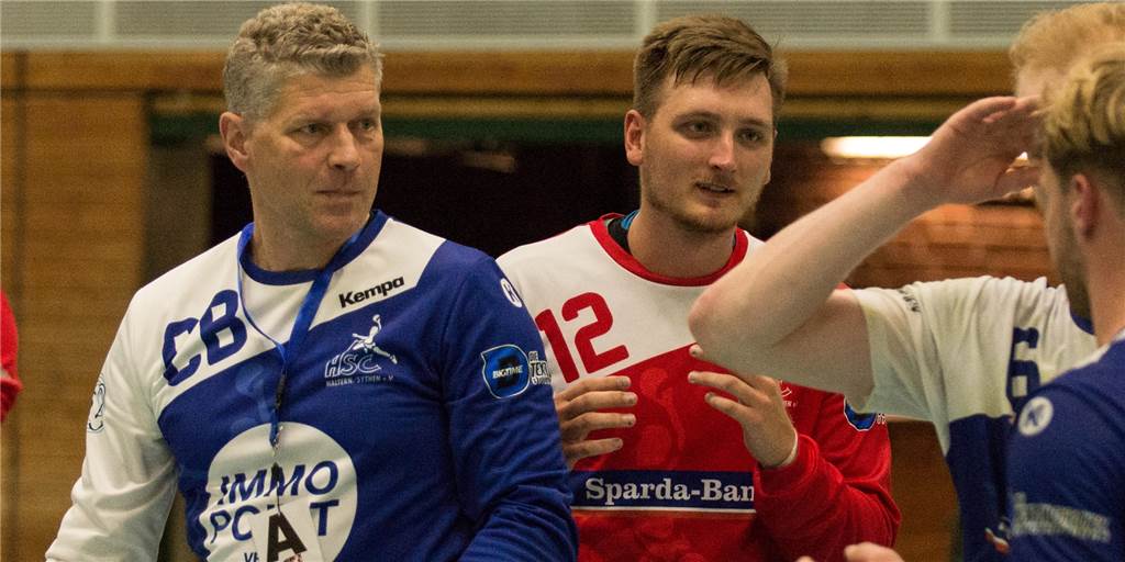 Nach Spielabsage gegen Gladbeck: So geht es beim HSC Haltern-Sythen weiter Christian Berse (l.) und der HSC Haltern-Sythen hatten ihr letztes Oberliga-Spiel vorsorglich abgesagt.