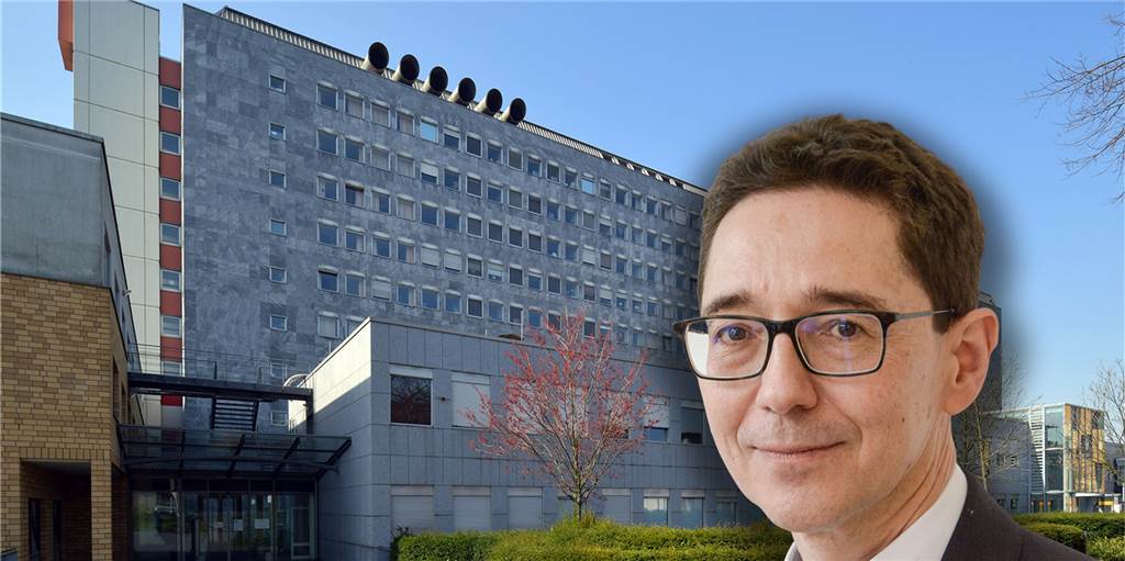 Wartet beim Thema Impffplicht für Gesundheitsberufe das Vorgehen des Gesundheitsamtes ab: Axel Weinand, Geschäftsführer des St. Marien Hospitals.