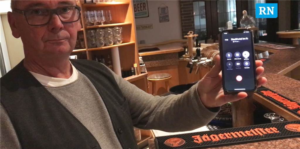 Fünf Tage ohne Telefon: „So ‘ne Nummer geht gar nicht!“ Horst Nußbaum vom Stadthotel im Kolpinghaus war tagelang telefonisch nicht zu erreichen. Viele Kunden dachten daher, es gäbe den Betrieb nicht mehr.
