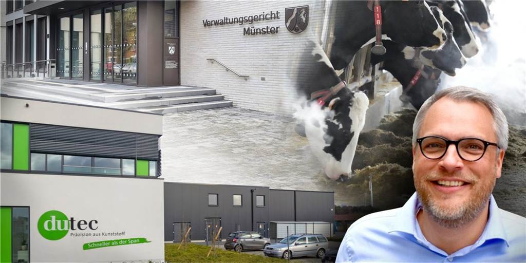 Landwirt verklagt die Stadt Ahaus: Urteile in erster Instanz gefallen Ein Landwirt fürchtet um seinen Betrieb, der an das Gewerbegebiet Ost angrenzt, und verklagte die Stadt Ahaus wegen erteilter Baugenehmigungen. Vor dem Verwaltungsgericht vertrat der Technische Beigeordnete Thomas Hammwöhner die Stadt.