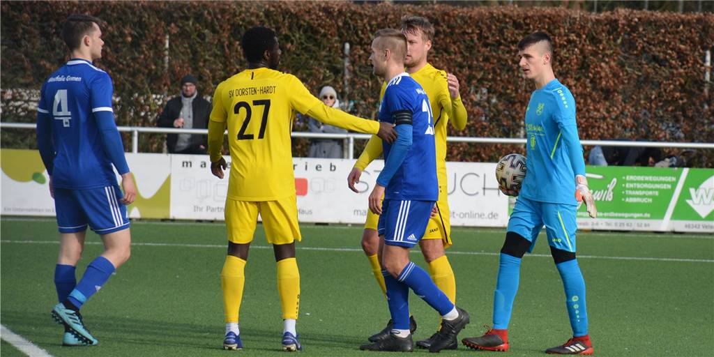 1:6 gegen die künftigen Teamkollegen - Neu-Hardter Nico Genieser gibt nicht auf Westfalia Gemen - SV Dorsten-Hardt