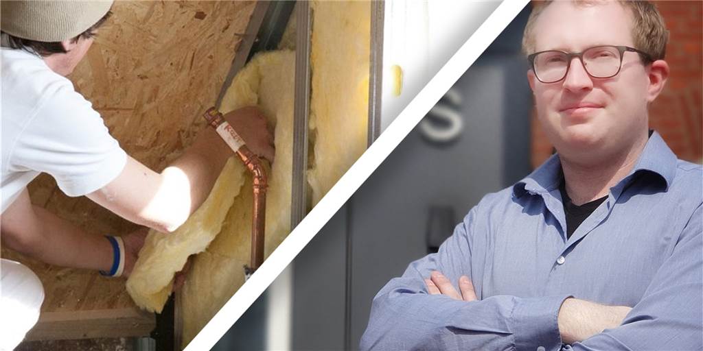 Energetische Sanierung: Für Heeker Hausbesitzer sind 5000 Euro drin Heeks Klimaschutzmanger Johannes Hericks (r.) hat auf Wunsch der Lokalpolitik ein exklusives Förderprogramm für Hausbesitzer in der Dinkelgemeinde für die energetische Sanierung entwickelt.