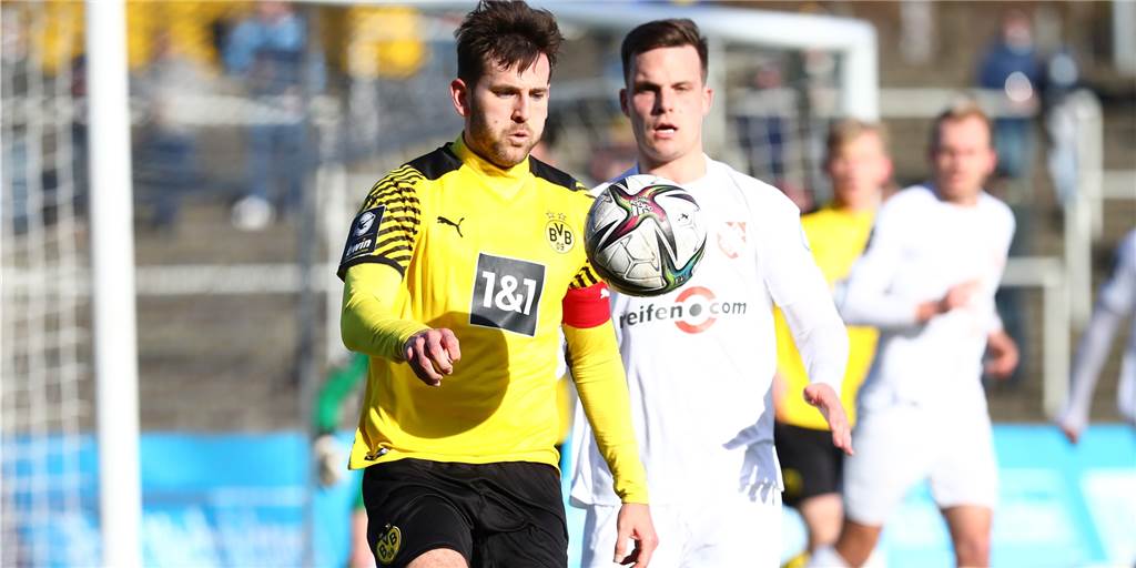 Null steht gegen Havelse – BVB-Ersatzkapitän Dams lobt Rückkehrer: „Eine Maschine“ Null steht gegen Havelse – BVB-Ersatzkapitän Dams lobt Rückkehrer: „Eine Maschine“