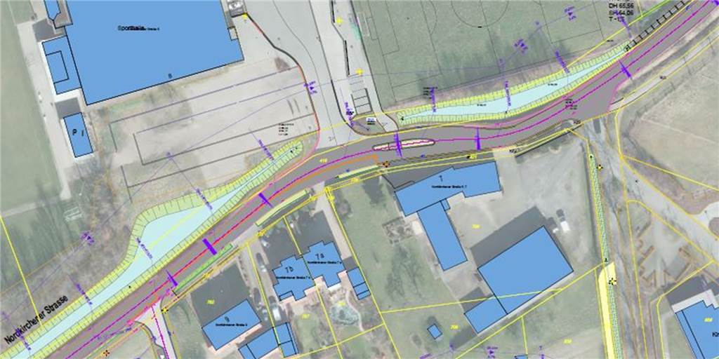 Nordkirchener Straße zwischen Eschenbachstraße und Dieningrohr soll erneuert werden Die Gemeinde Ascheberg will die Nordkirchener Straße zwischen Südallee und Eschenbachstraße ausbauen.