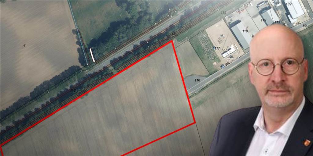 40.000 Quadratmeter Areal: Biomethan-Anlage in Heek geplant Der Gewerbepark Heek-West soll erweitert werden (rote Markierung). Der Vorsitzende des Bauausschusses, Herman-Josef Schepers (SPD), bezeichnet das als „Glücksfall für die Gemeinde“. Seit Jahren versuche man schon, in diese Fläche zu kommen.