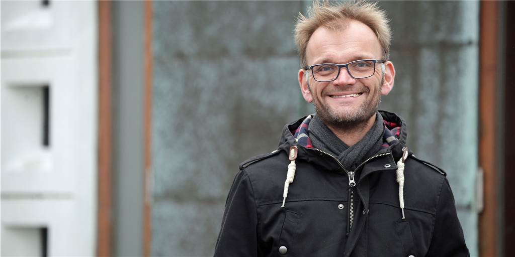 Matthias Flechtner aus Lünen betreut als einer der Ehrenamtlichen den Ordnungsdienst in der Gemeinde St. Marien.