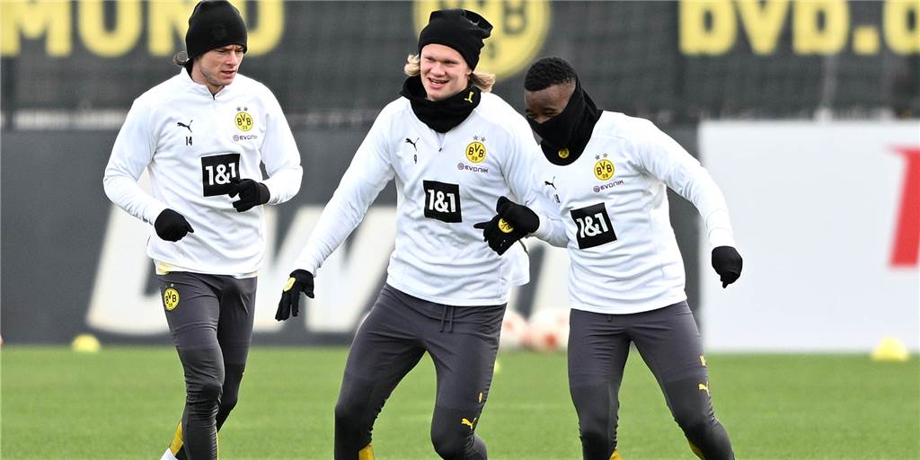 Bilder und Video vom BVB-Training: Haaland mit dabei, aber zwei Sorgenkinder fehlen Bilder und Video vom BVB-Training: Haaland mit dabei, aber zwei Sorgenkinder fehlen