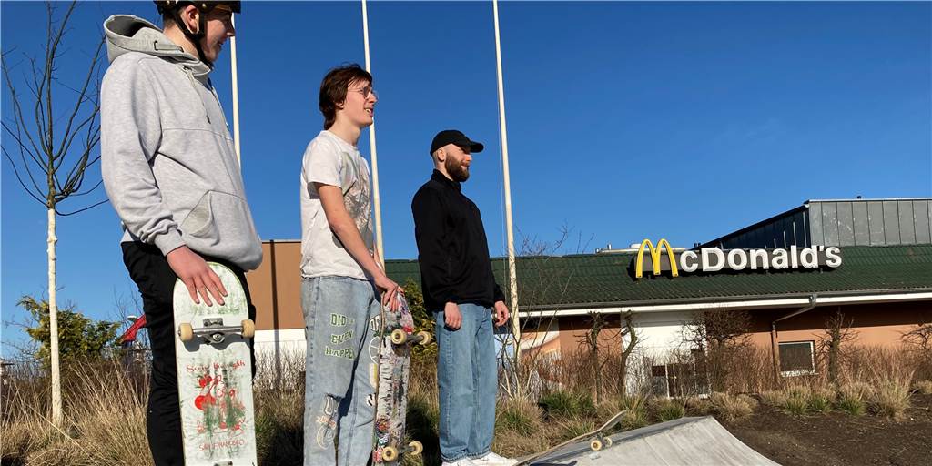 Ein Eldorado aus Beton lässt die Dorstener Skater-Herzen höherschlagen (mit Video) Skaterpark Treffpunkt Altstadt