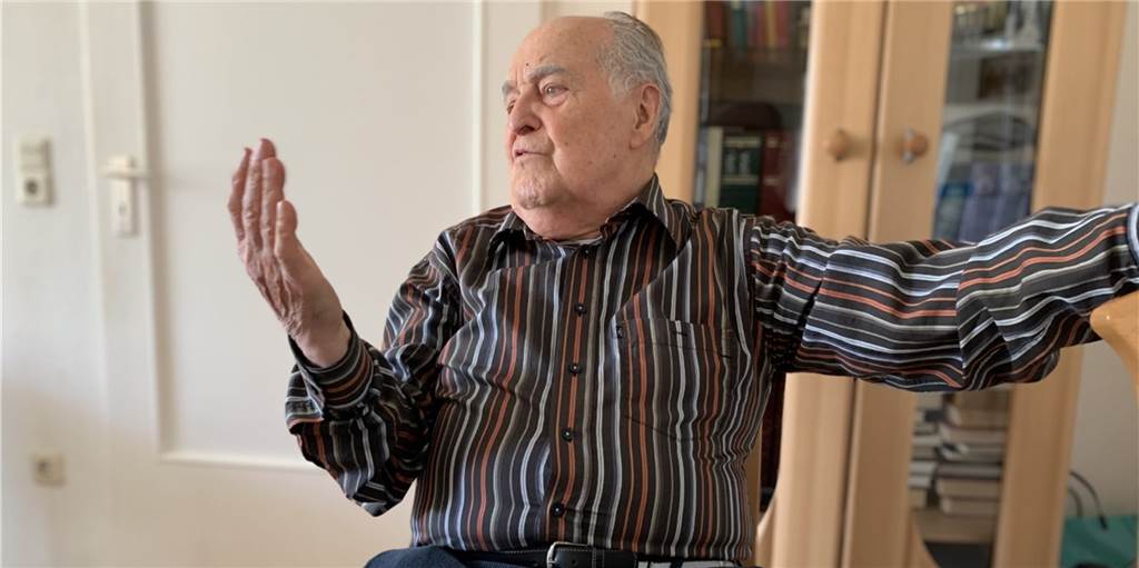 Nikola Bondur (93) blutet das Herz: „Würde mein Land sofort verteidigen“ Nikola Bondur (r.) ist gebürtiger Ukrainer. Die Lage in seiner Heimat wühlt ihn sehr auf.