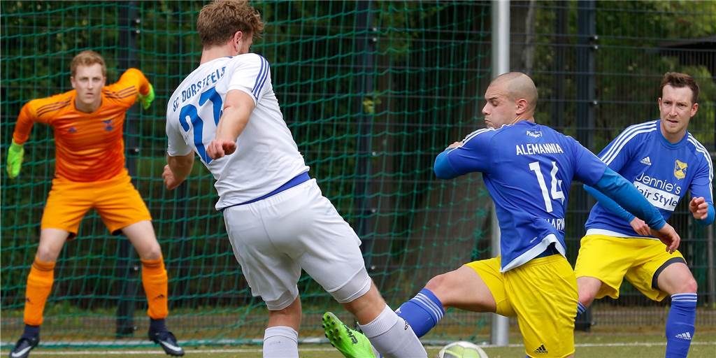 Im Re-Live: Alemannia Scharnhorst ist dicht dran an einer Überraschung gegen den Hombrucher SV Im Re-Live: Alemannia Scharnhorst ist dicht dran an einer Überraschung gegen den Hombrucher SV