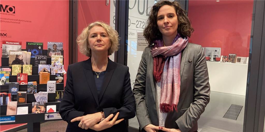 Auf einer Wellenlänge: Regina Selter (l.) und Dr. Florence Thurmes leiten ab März gemeinsam das Museum Ostwall im Dortmunder U.