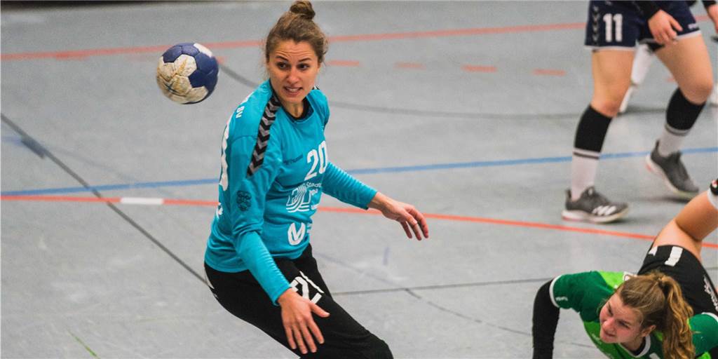 Königsborner Pleite in Fritzlar: „Es reicht bei uns einfach nicht für die Liga“ Torfrau Teresa Jünner musste in Fritzlar angeschlagen durchspielen.