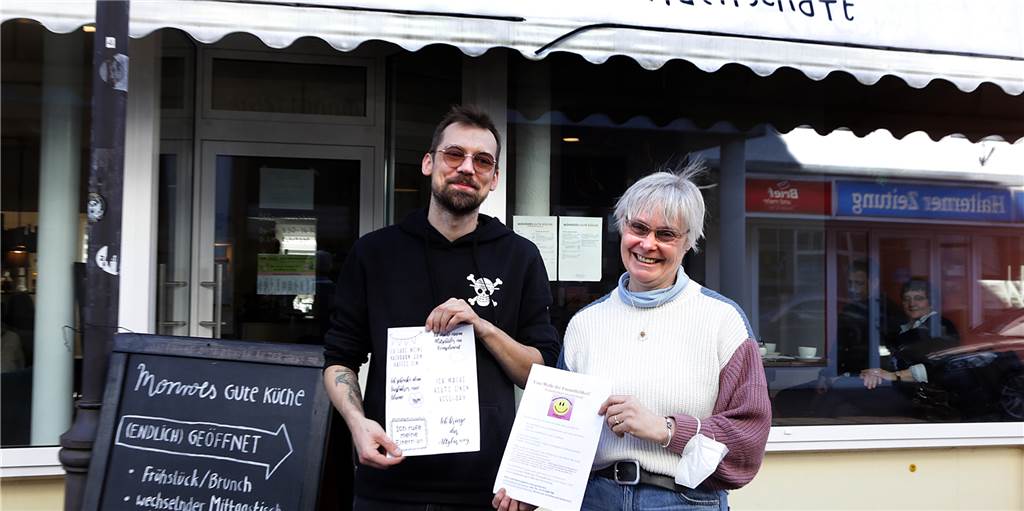 Petra Herrmanns Freundlichkeitswelle: Wogen schlagen hoch Auch Nick Kutzinski von Monroes Finest macht mit bei Petra Herrmanns Freundlichkeitswelle.