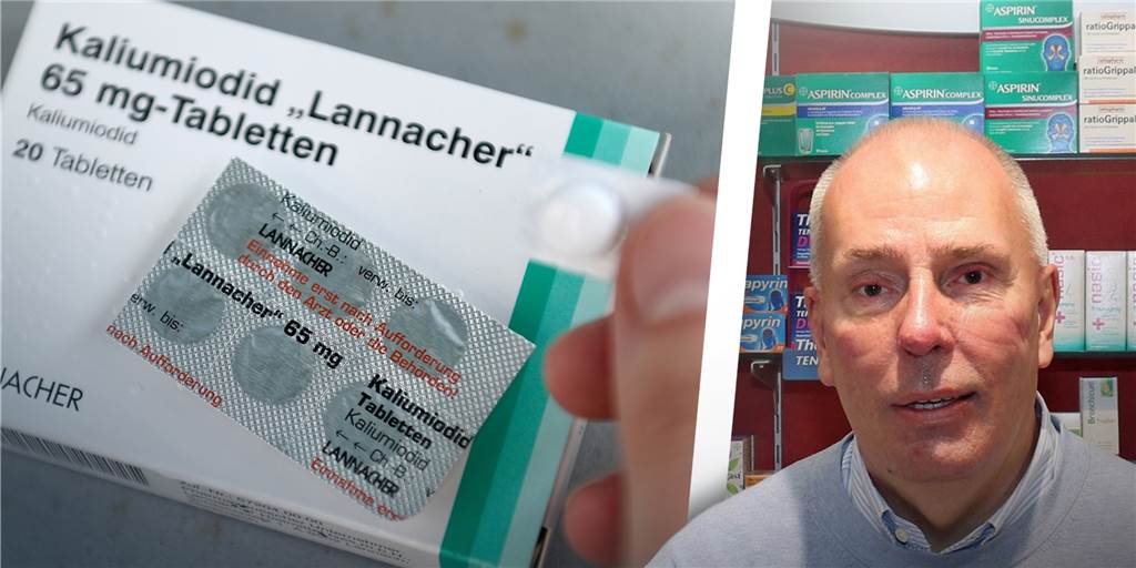 Werner Apotheker warnt: „Hochdosierte Jodtabletten nur im Ernstfall“ Die Nachfrage nach hochdosierten Jodtabletten steigt. Apotheker Udo Lucas warnt davor, sie nach eigenem Dafürhalten einzunehmen.