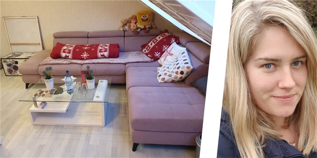 Nina und ihre Familie in Frohlinde nehmen im Dachgeschoss eine Frau aus der Ukraine mit zwei Kindern (8/15) auf. 
