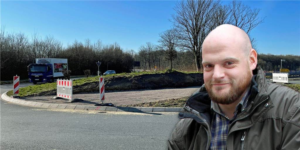 Vier Kreisverkehre in Werne für mehrere Schwertransporte ausgekoffert Tiefbauamtsleiter Adrian Kersting sagt, dass die Stadt Werne die Genehmigung für den temporären Umbau der Kreisverkehre genehmigt habe.
