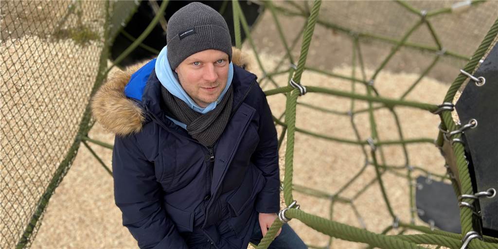 Julian Eichenhofer Ketteler Hof Klettergerüst Freizeitpark Kinder spielen 