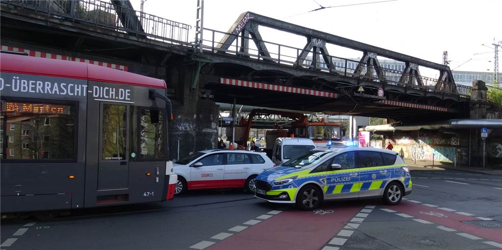 Auf der Linie der U44 herrschte am Montagmorgen Stillstand.
