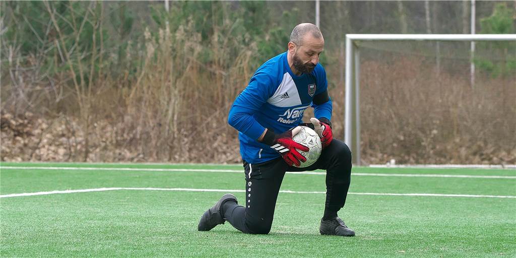 Michael Onnebrink über Rekordsieg: „Fußball stellt man sich anders vor“ Hertens Torwart Vedat Sahin musste gegen Concordia Flaesheim insgesamt 20 mal hinter sich greifen.