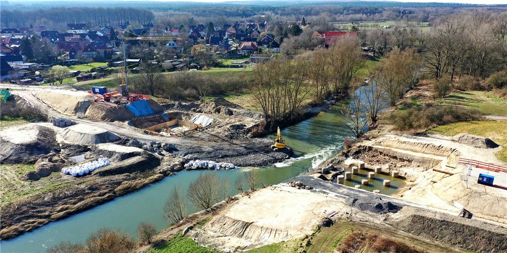 Lippebrücke zwischen Olfen und Ahsen: Plan steht trotz Unterbrechung Lippebrücke zwischen Olfen und Ahsen: Plan steht trotz Unterbrechung