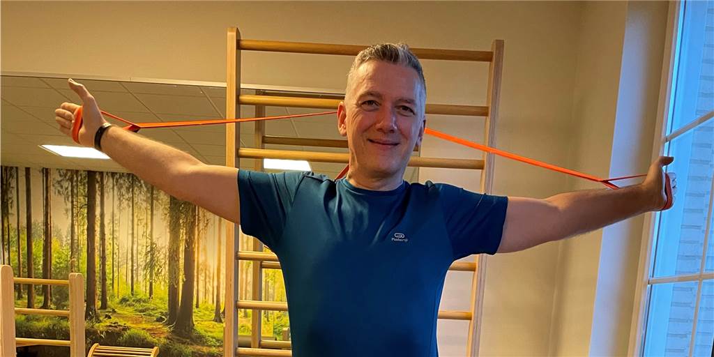 Guido Berneburg hat den „Five-Führerschein“ in der Tasche und bewegt sich nun wann immer er will durch den Parcours.