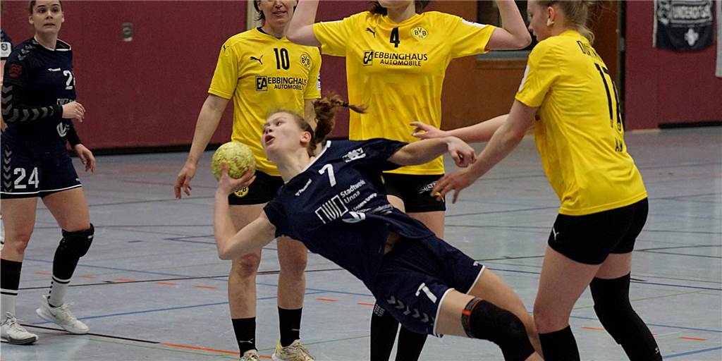 Königsborner SV im Terminstress: Erst BVB - jetzt ASC 09 Dortmund Königsborns Rina Nordberg traf gegen den BVB drei Mal. Am Donnerstrag geht es im nächsten Nachholspiel gegen den ASC Dortmund.