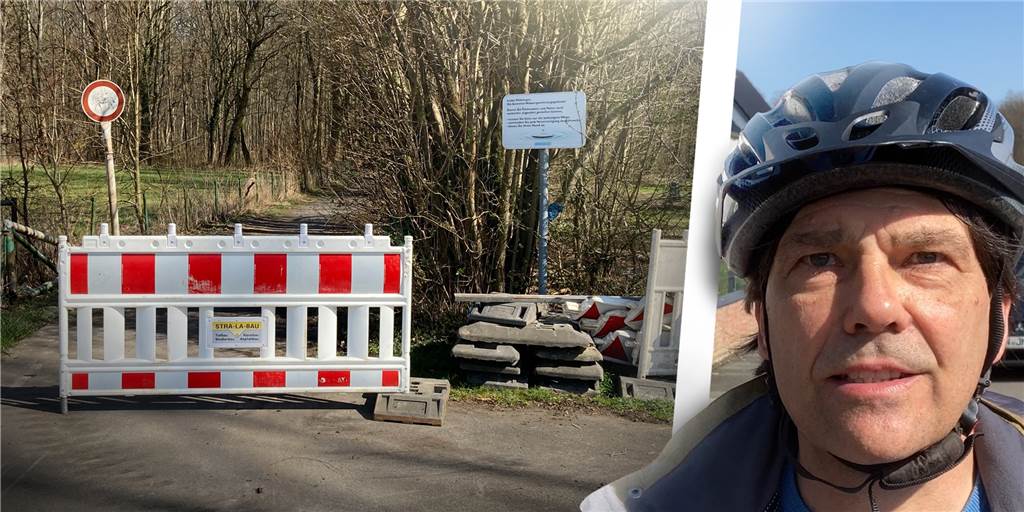 Ruhrtalradweg ab Ostern gesperrt: Aktuell ist auch die Ausweichstrecke blockiert Ruhrtalradweg ab Ostern gesperrt: Aktuell ist auch die Ausweichstrecke blockiert