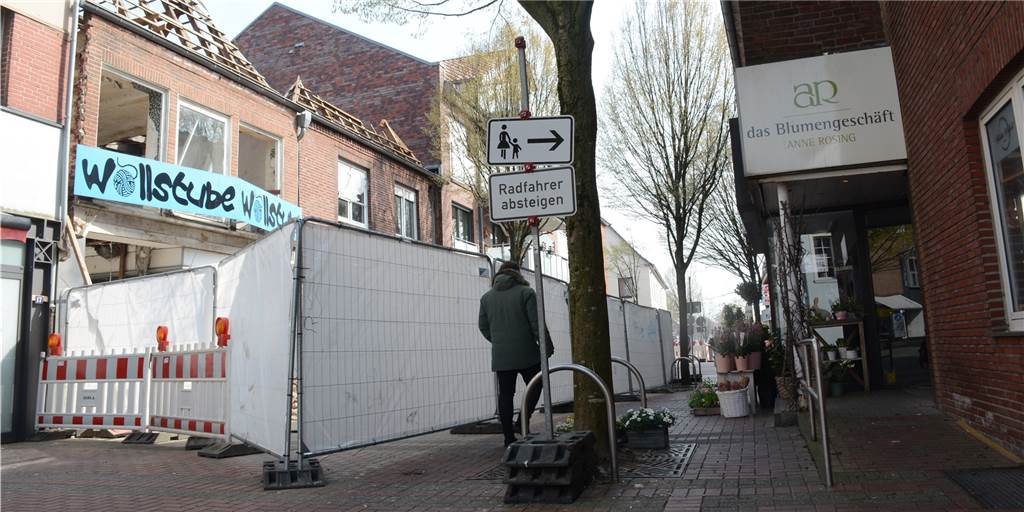 Die Wüllener Straße bleibt weiterhin gesperrt – das ist der Grund Die Wüllener Straße bleibt bis zum 23. April gesperrt