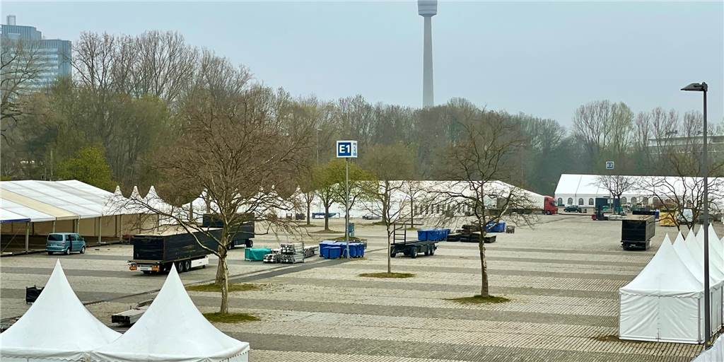 Festi Ramazan in Dortmund: Die ersten Zelte stehen schon