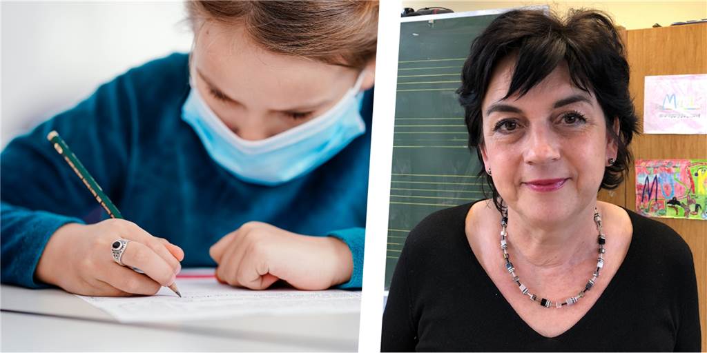Ab kommender Woche ohne Maske im Klassenzimmer? Jutta Portugall und andere Schulleiter aus Dortmund fragen sich, ob das der richtige Zeitpunkt ist.