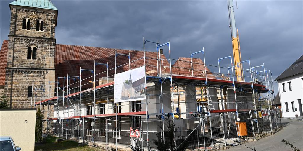 Diebe auf der Wulfener Matthäusheim-Baustelle riskieren Decken-Einsturz Die Baustelle des Matthäusheims in Wulfen wurde von Dieben heimgesucht.