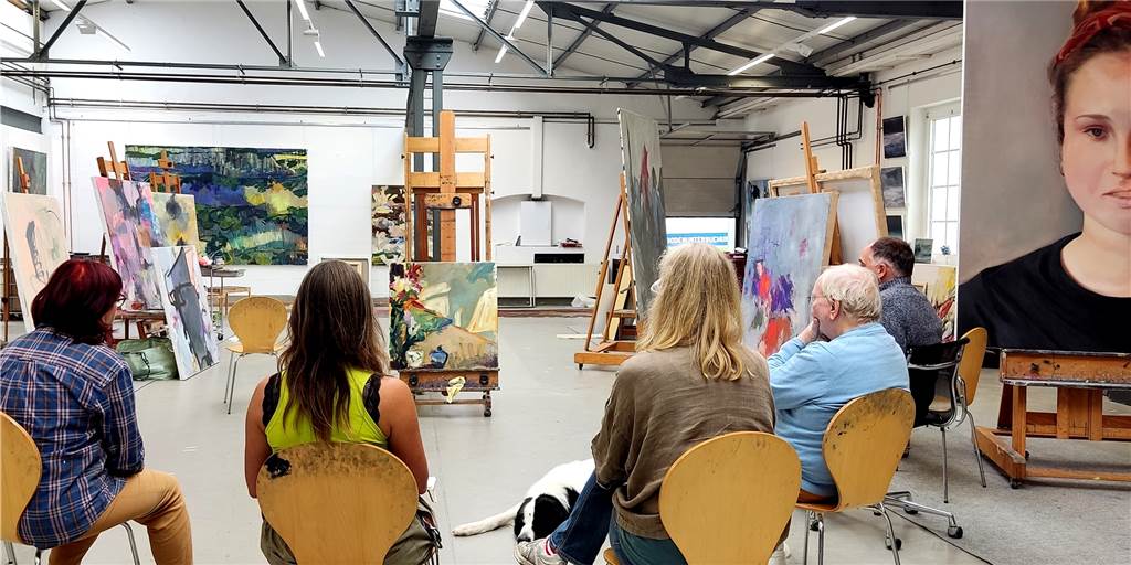 Kreative gesucht: Kunsthalle Burkamp schreibt Wettbewerb aus Gemeinsames Lernen und Malen ist in der Kunsthalle Burkamp im Sommer angesagt.