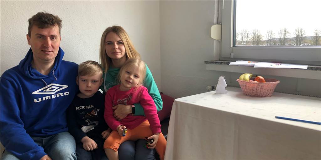 Keine Insel bilden - Familie Privalow aus der Ukraine will richtig in Haltern ankommen Flüchtlinge aus der Ukraine in Halterner Wohnung