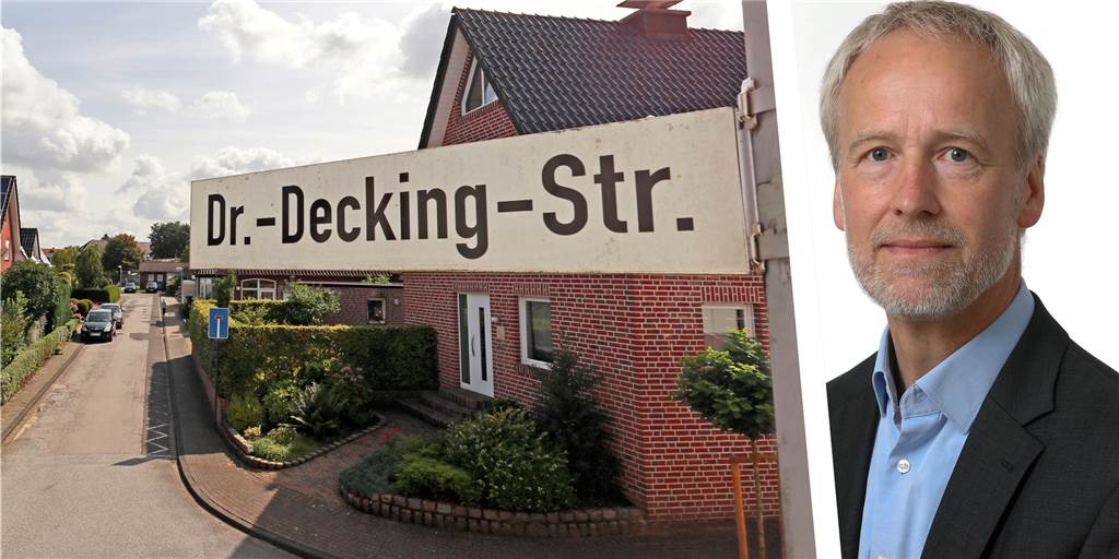 Endlich wird mal eine Straße nach einer Stadtlohnerin benannt Stadtlohner Männer sind häufiger auf Straßenschildern zu finden, wie etwa der verdiente Augenarzt Engelbert Decking. Stadtlohner Frauen wurde diese Ehre bislang nicht zuteil.