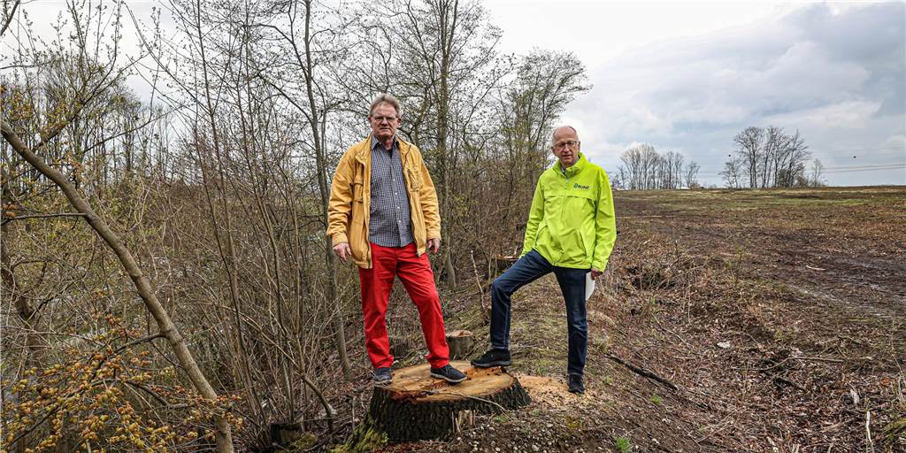 Kahlschlag an der B1: Ein immenser ökologischer Wert wurde vernichtet Wilhelm Auffarth und Thomas Quittek vom BUND in Dortmund haben die illegale Rodung öffentlich gemacht. Sie wissen, welch hoher ökologischer Wert mit der Fällung der mehr als 200 Bäume verloren gegangen ist.