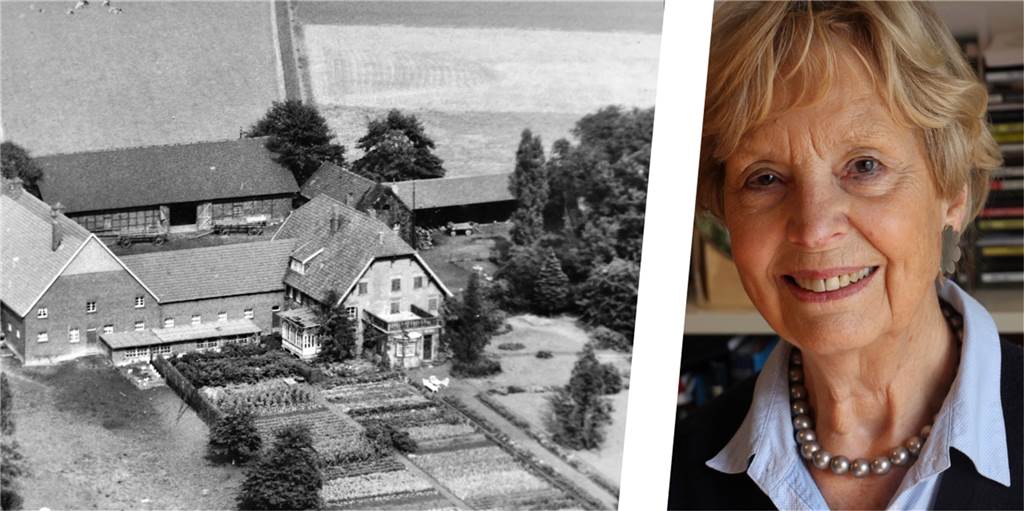 Leben in Leibeigenschaft: Hildegard Schlutius blickt 250 Jahre zurück Nicht 250 Jahre alt, aber auch schon rund 50 ist diese Aufnahme des Hofes Schulze Altkappenberg: das Elternhaus von Katharina, die nach Nordkirchen zog.